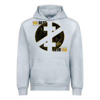 Heather Grey volbeat album art Urban Hoodie - linhVisuals