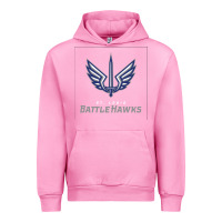 Fuchsia Pink suitable-st-battlehawks-worn Urban Hoodie - linhVisuals