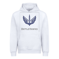 White suitable-st-battlehawks-worn Urban Hoodie - linhVisuals