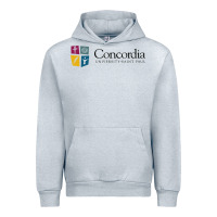 Heather Grey Concordia University, St. Paul, apparel Urban Hoodie - linhVisuals