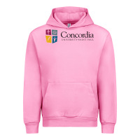 Fuchsia Pink Concordia University, St. Paul, apparel Urban Hoodie - linhVisuals