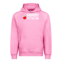 Fuchsia Pink gravity, it's not just a good idea Urban Hoodie - linhVisuals