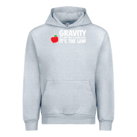 Heather Grey gravity, it's not just a good idea Urban Hoodie - linhVisuals