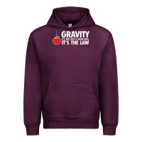 Mauve Wine gravity, it's not just a good idea Urban Hoodie - linhVisuals