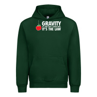 Forest Green gravity, it's not just a good idea Urban Hoodie - linhVisuals
