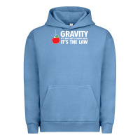 Pigment Pebble Blue gravity, it's not just a good idea Urban Hoodie - linhVisuals