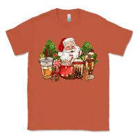 Copper christmas santa coffee cups Classic Tee - CowGirlArtShop