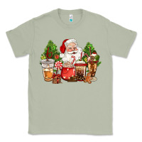 Matcha christmas santa coffee cups Classic Tee - CowGirlArtShop