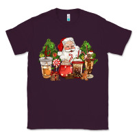 Plum christmas santa coffee cups Classic Tee - CowGirlArtShop