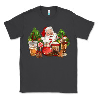 Smoke christmas santa coffee cups Classic Tee - CowGirlArtShop