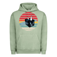 Pigment Oil Green Bee Swarm Simulator Urban Hoodie - linhVisuals