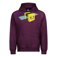 Mauve Wine Bee Swarm Simulator Urban Hoodie - linhVisuals
