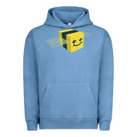 Pigment Pebble Blue Bee Swarm Simulator Urban Hoodie - linhVisuals