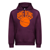 Mauve Wine bingbong ny Urban Hoodie - linhVisuals
