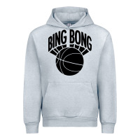 Heather Grey black bing bong Urban Hoodie - linhVisuals