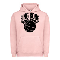 Pigment Salmon black bing bong Urban Hoodie - linhVisuals