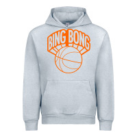 Heather Grey Bing Bong New York Urban Hoodie - linhVisuals