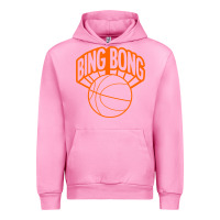 Fuchsia Pink Bing Bong New York Urban Hoodie - linhVisuals