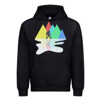 Black bigfoot t  shirt bigfoot   bigfoot 8 Urban Hoodie - linhVisuals
