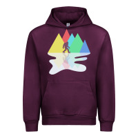 Mauve Wine bigfoot t  shirt bigfoot   bigfoot 8 Urban Hoodie - linhVisuals