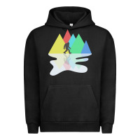 Pigment Black bigfoot t  shirt bigfoot   bigfoot 8 Urban Hoodie - linhVisuals