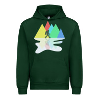 Forest Green bigfoot t  shirt bigfoot   bigfoot 8 Urban Hoodie - linhVisuals
