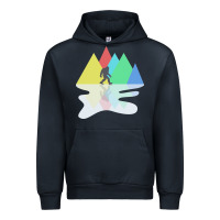 Navy bigfoot t  shirt bigfoot   bigfoot 8 Urban Hoodie - linhVisuals