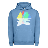 Pigment Pebble Blue bigfoot t  shirt bigfoot   bigfoot 8 Urban Hoodie - linhVisuals