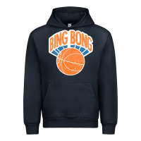 Navy Bing Bong Vintage Urban Hoodie - linhVisuals