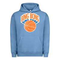 Pigment Pebble Blue Bing Bong Vintage Urban Hoodie - linhVisuals