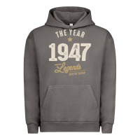 Pigment Tornado The Year 1947 - 75th Birthday Vintage Classic Urban Hoodie - linhVisuals