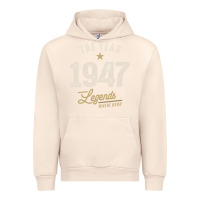 Sandshell The Year 1947 - 75th Birthday Vintage Classic Urban Hoodie - linhVisuals