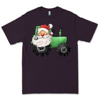 Plum santa tractor Premium Tee - CowGirlArtShop