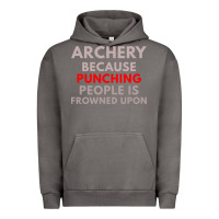 Pigment Tornado archery because punching people is frowned upon Urban Hoodie - linhVisuals