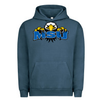 Pigment Midnight Navy morehead state eagles Urban Hoodie - linhVisuals