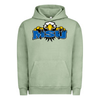 Pigment Oil Green morehead state eagles Urban Hoodie - linhVisuals