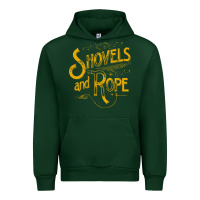 Forest Green shovels & rope müsic Urban Hoodie - linhVisuals