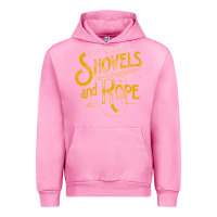 Fuchsia Pink shovels & rope müsic Urban Hoodie - linhVisuals