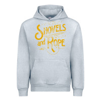Heather Grey shovels & rope müsic Urban Hoodie - linhVisuals