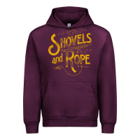 Mauve Wine shovels & rope müsic Urban Hoodie - linhVisuals