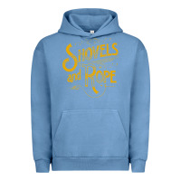 Pigment Pebble Blue shovels & rope müsic Urban Hoodie - linhVisuals