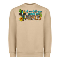 Mushroom let me tell you about my jesus Heavyweight Sweatshirt - AdoDesignShop