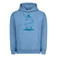 Pigment Pebble Blue weird al yankovic stand up comedy Urban Hoodie - linhVisuals