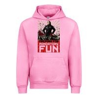 Fuchsia Pink weird al yankovic stand up comedy Urban Hoodie - linhVisuals
