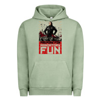 Pigment Oil Green weird al yankovic stand up comedy Urban Hoodie - linhVisuals