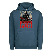 Pigment Midnight Navy weird al yankovic stand up comedy Urban Hoodie - linhVisuals