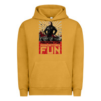 Pigment Peanut Butter weird al yankovic stand up comedy Urban Hoodie - linhVisuals