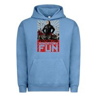 Pigment Pebble Blue weird al yankovic stand up comedy Urban Hoodie - linhVisuals