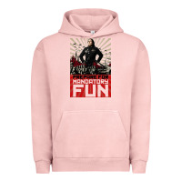 Pigment Salmon weird al yankovic stand up comedy Urban Hoodie - linhVisuals