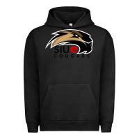Pigment Black siu edwardsville cougars Urban Hoodie - linhVisuals